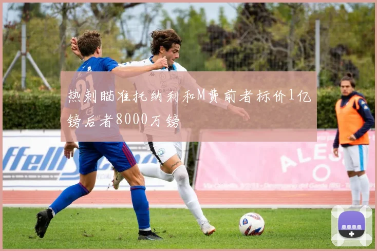 热刺瞄准托纳利和M费前者标价1亿镑后者8000万镑